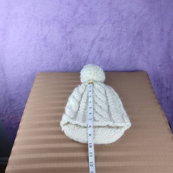 Wool hat Eugenia Kim Free People Chunky Fisherman 100%Wool Aran Knit Winter Cap - Picture 7 of 10